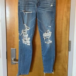 American Eagle, skinny jeans, size 8, perfect condition